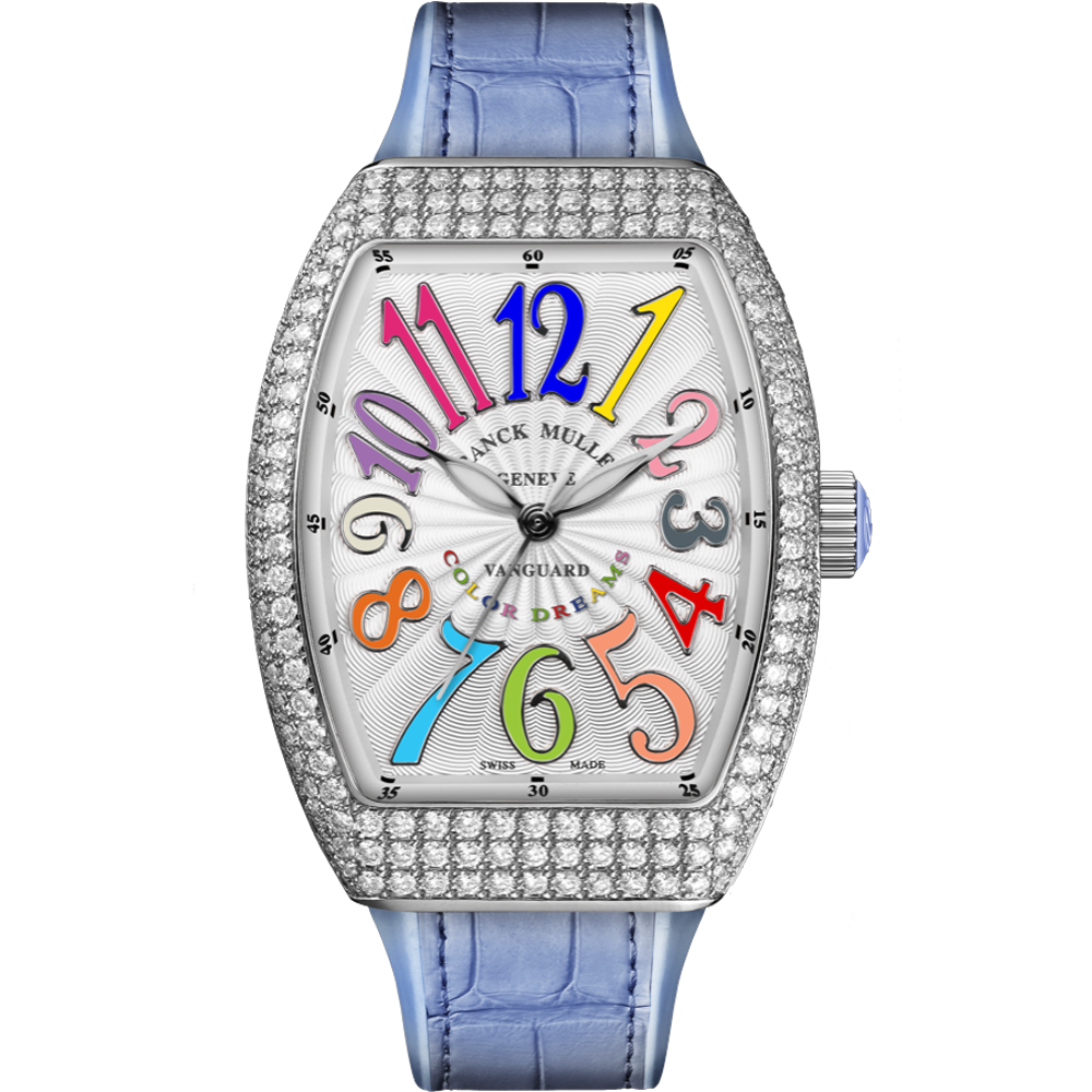 super clone FRANCK MULLER watch VANGUARD V32 COLOR DREAMS V 32 SC AT FO COL DRM D (BL)